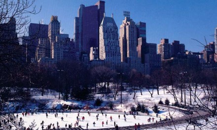 Patinação no gelo no Wollman Rink (Central Park)