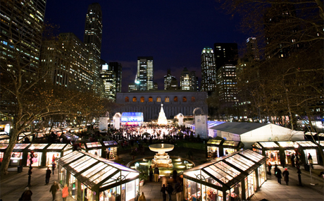 The Holiday Shops at Bryant Park