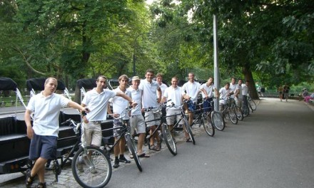 Passeio de pedicab no Central Park