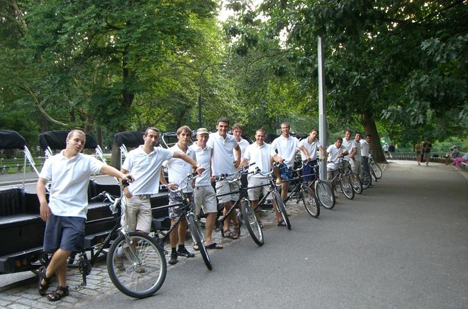 Passeio de pedicab no Central Park