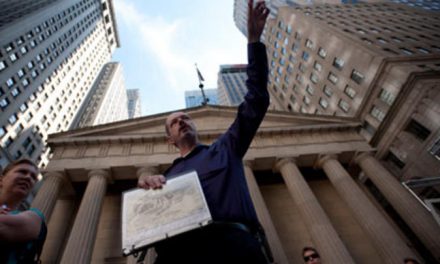 Tour à pé por Wall Street